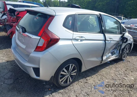 2016 Honda Fit Ex из США, поврежденный, VIN JHMGK5H71GS001338